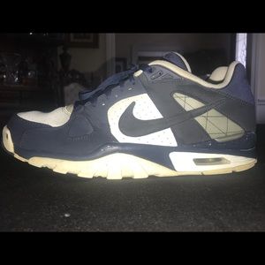 Nike Air Trainer Navy Blue/White Shoes